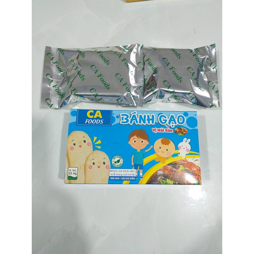 Bánh gạo cho bé- Bánh gạo ăn dăm cho bé Eco Food