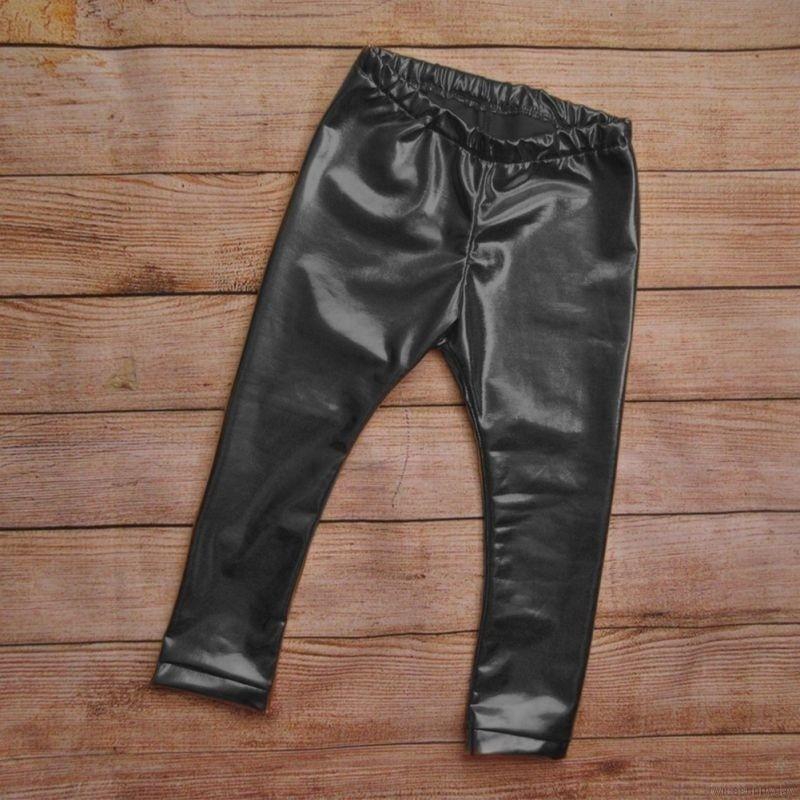 Quần da skinny cho bé