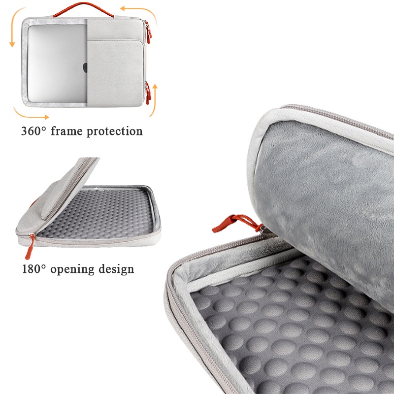 Túi đựng Laptop chống thấm nước siêu nhẹ 13.3 15.4 Inch cho Macbook Air Pro 13 15