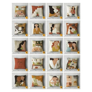 GỐI TRANG TRÍ SOFA  ABSTRACT GIRL (No01 - No20) (45x45cm)