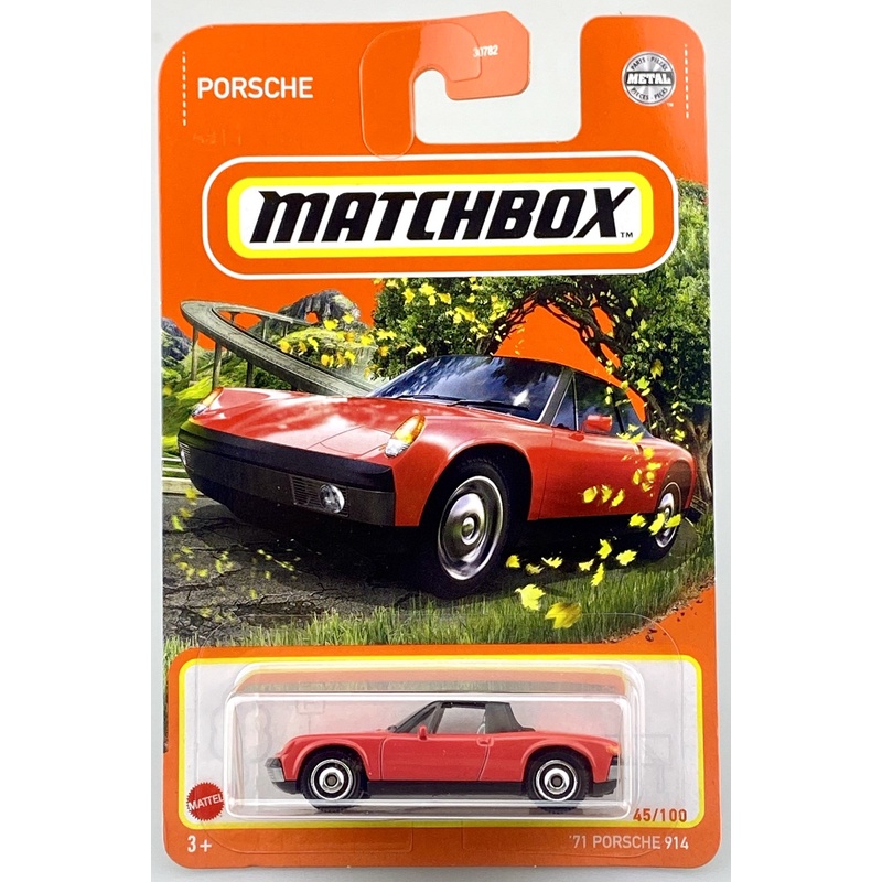 Xe mô hình Matchbox '71 Porsche 914 GVX55