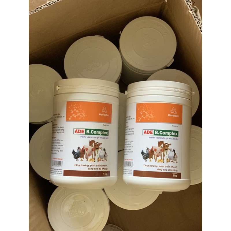 1 kg ADE B COMPLEX - bổ sung vitamin cho gia cầm, gia súc, ong