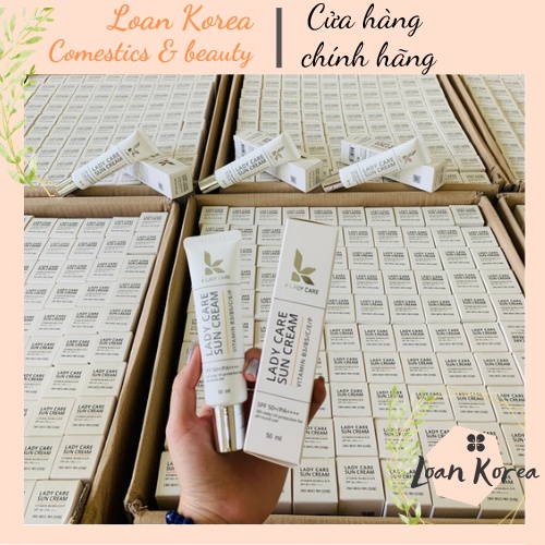 Kem chống nắng K LADY CARE SUN CREAM SPF50 PA++++ 50ml, bảo vệ da toàn diện