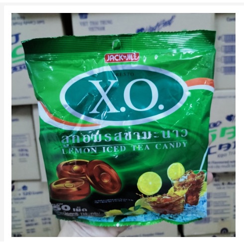 Kẹo xo chanh Thái Lan 110g  date mới hàng mới về