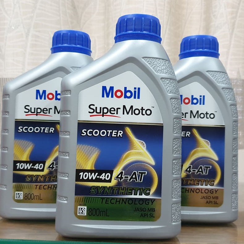 Nhớt xe ga Mobil Super Moto Scooter 10W40