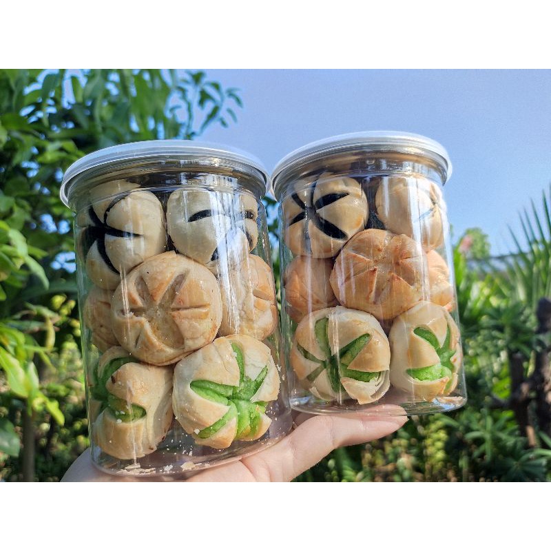 Combo 2 hộp bánh dừa nướng mix 3 vị ( dừa sầu riêng, môn, đậu xanh)