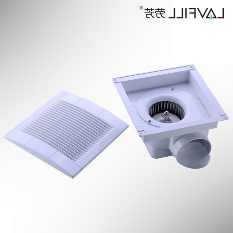Quạt thông gió hút mùi âm trần rèm lưới CONG LAVFILL LFCV-12B/16B
