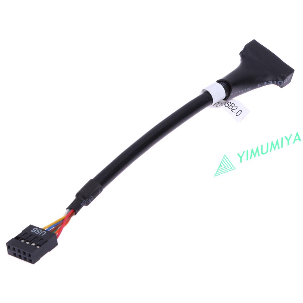 YI USB 3.0 20 Pin Male to USB 2.0 9 Pin Motherboard Female Cable | BigBuy360 - bigbuy360.vn