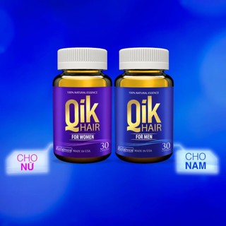 (CHÍNH HÃNG) QIK HAIR - Cải thiện tình trạng rụng tóc, kích thích mọc tóc