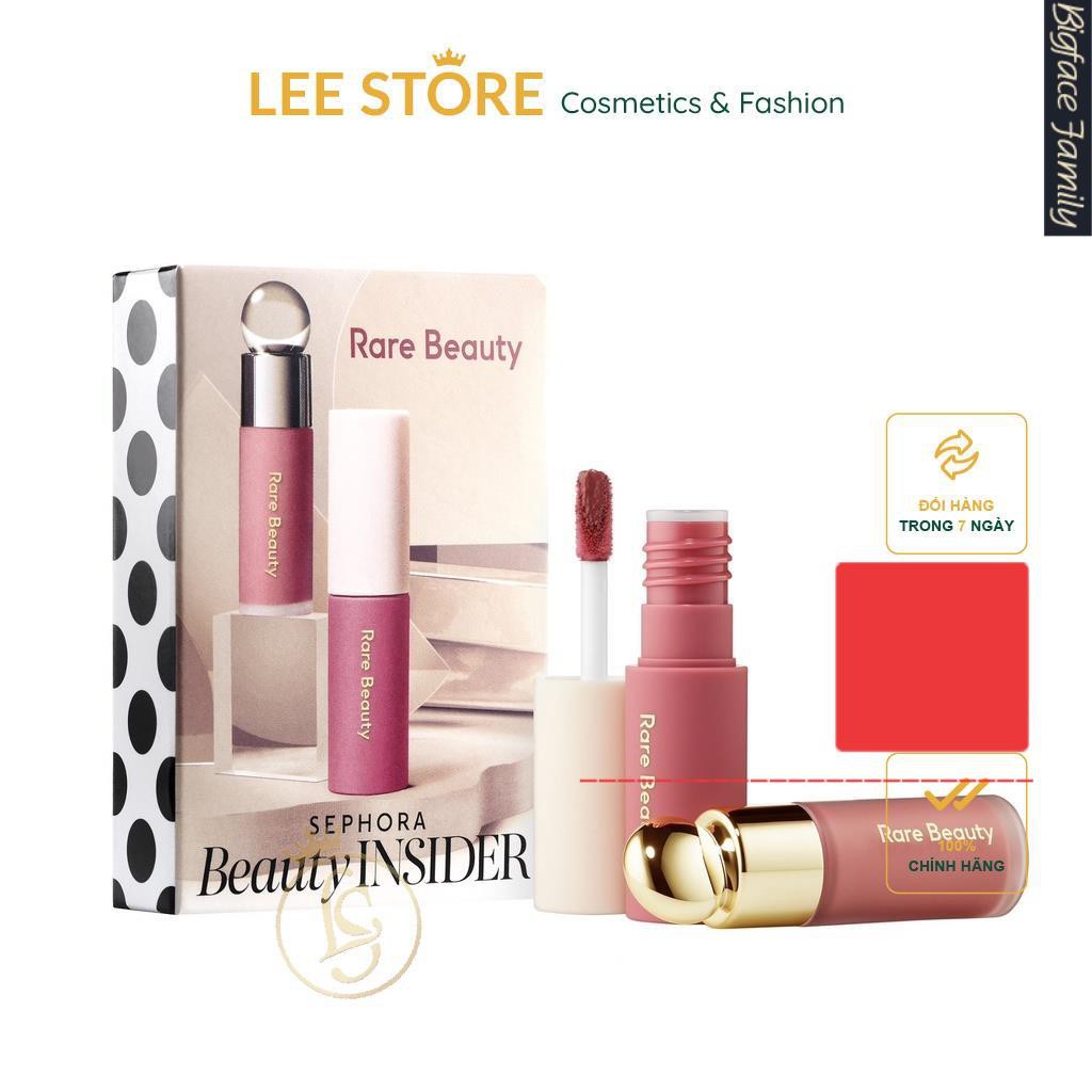 [ hot sale ] Set Son Má Hồng Rare Beauty Mini Lip Souffle and Mini Liquid Blush - Hàng chính hãng Lee Store | BigBuy360 - bigbuy360.vn