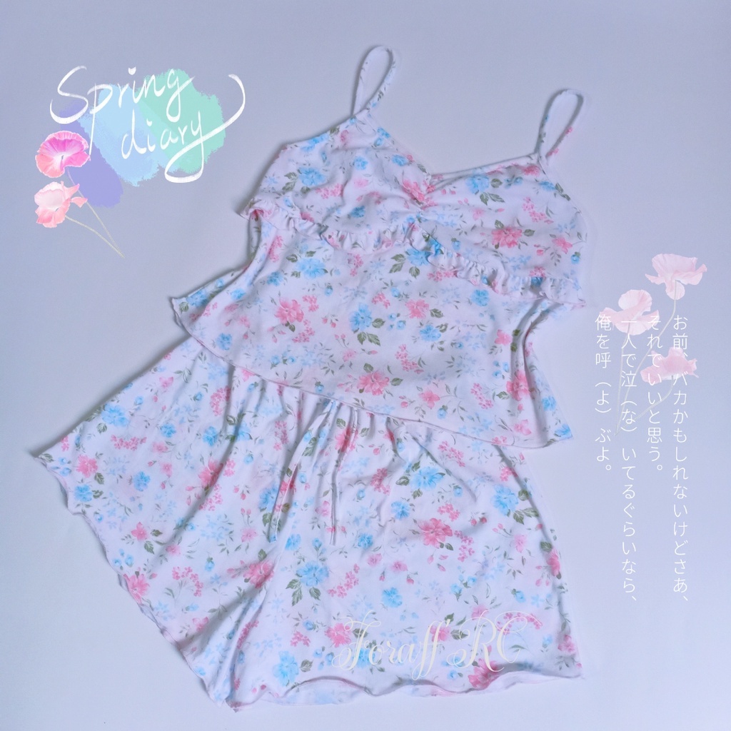 Đồ bộ ngủ nữ RCB10, hai dây cổ tim nhún thun cotton 2 chiều dành cho người dưới 60kg