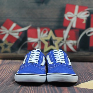 Giày Vss Old Skool Xanh Coban Nam