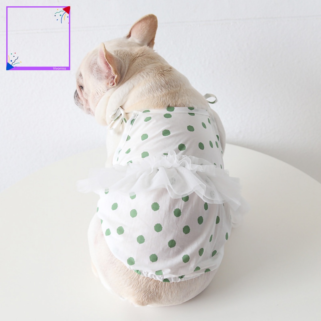 Đầm Chống Nắng Kiểu Công Chúa Thời Trang Mùa Hè Xinh Xắn Cho Cún Cưng