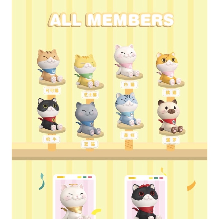 Sản Phẩm Blindbox : TaTa Cat