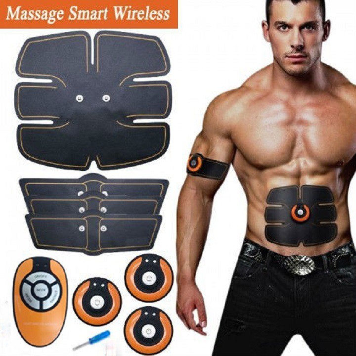 Máy Massage Xung Điện Tạo Cơ 6 Múi Smart Wireless Mobile GYM
