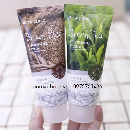 Sữa rửa mặt 3W Clinic