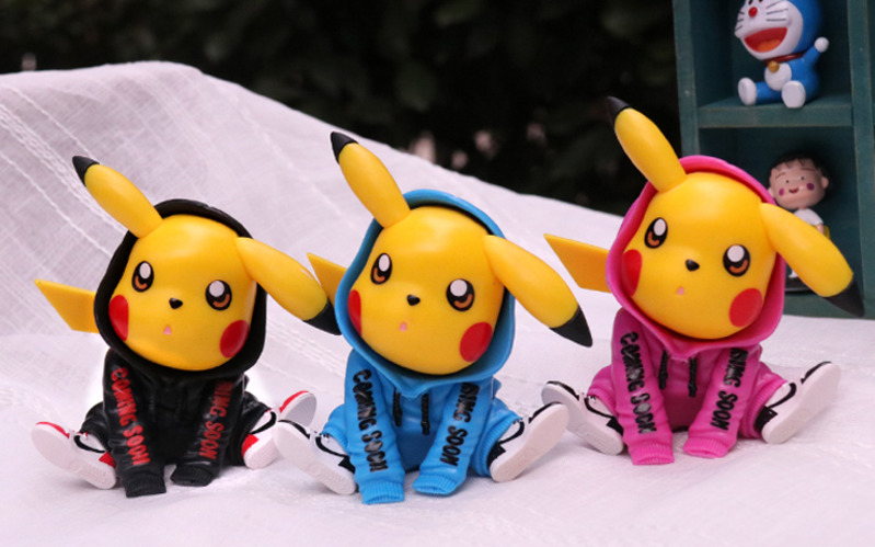 1 Mô Hình Pikachu 12cm Trang Trí Đáng Yêu