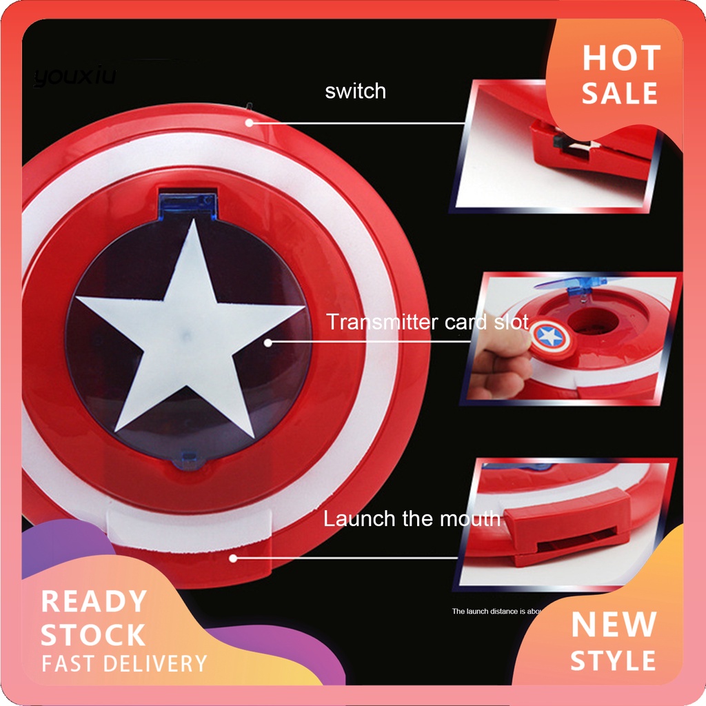 Đồ chơi khiên Captain America bằng nhựa đẹp mắt