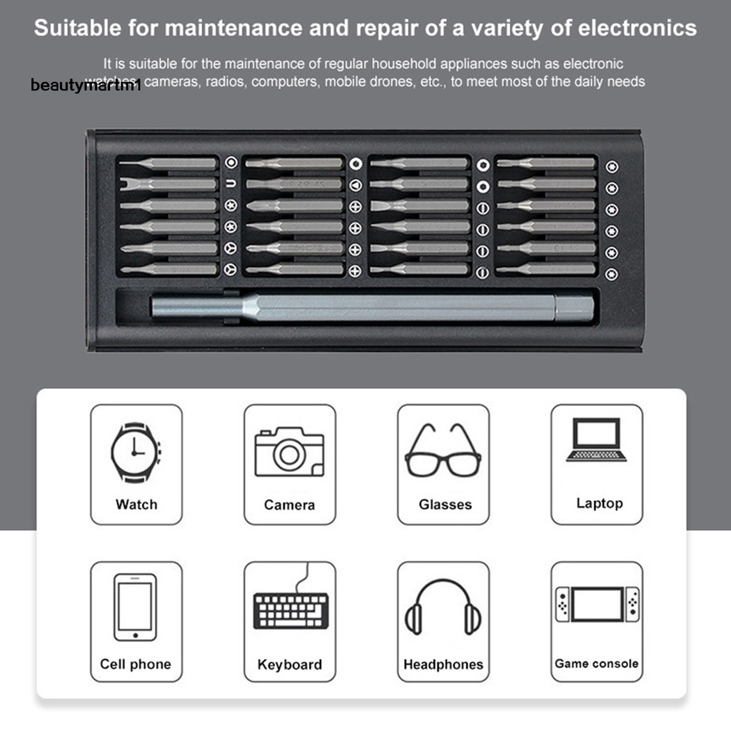Bộ Tua Vít Nam Châm Sửa Chữa Điện Thoại / Máy Tính / Laptop