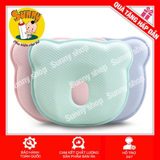Gối Cao Su Non Chống Bẹp Đầu ✔ Chống Móp Méo Đầu ✔ Chống Vẹo Cột Sống Cho Bé