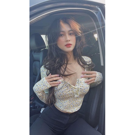 Nút bấm vạt bầu tay dài