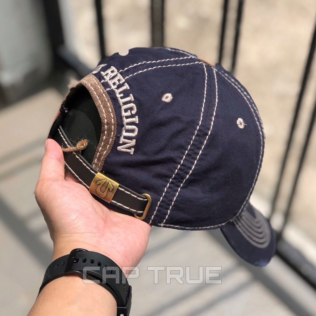 ]Mũ Lưỡi Trai Thời Trang  Nam Nữ - Nón Ông Địa TRUE RELIGION Địa 79 U