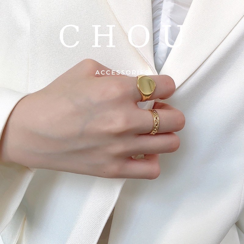 Nhẫn Oval | CHOU ACCESSORIES