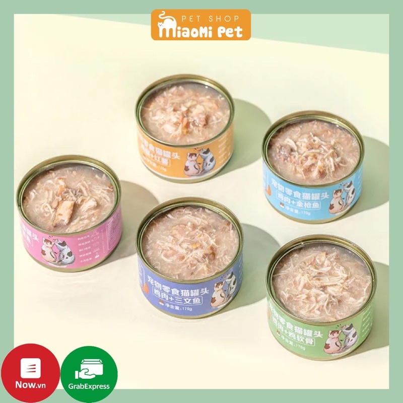 SÚP THỊT DINH DƯỠNG 5 VỊ CHO MÈO 175G