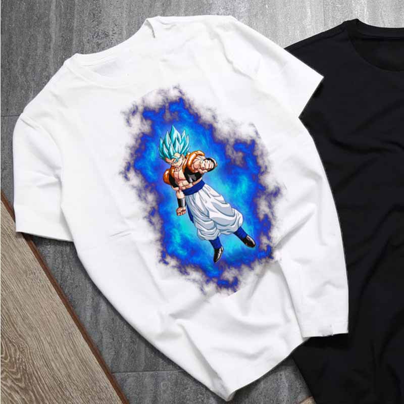 Áo thun Unisex -  Dragon Balls Gogeta super saiyan blue - Cotton Thun Phong Cách Cá Tính - Cực Chất Và Đẹp