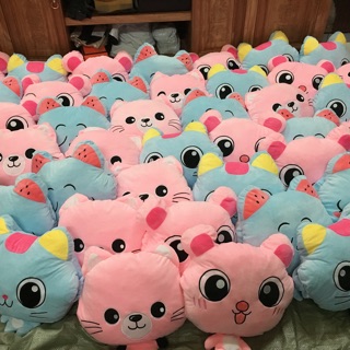 (Bỏ Sỉ) 20 Chăn Gối Gấu 3in1