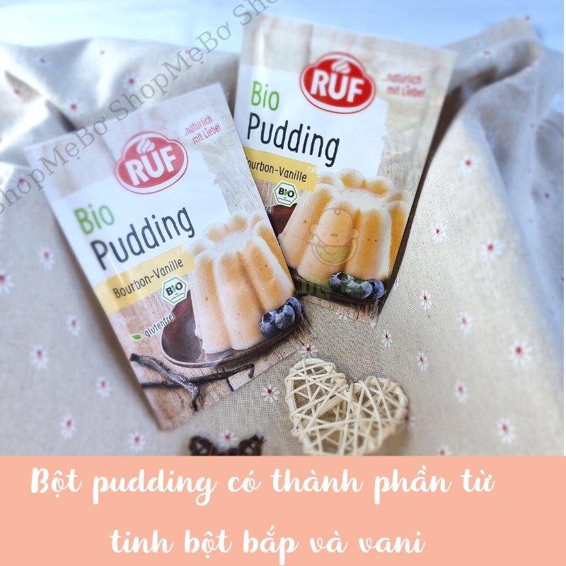 [BYODO/RUF] BỘT PUDDING HỮU CƠ 26g