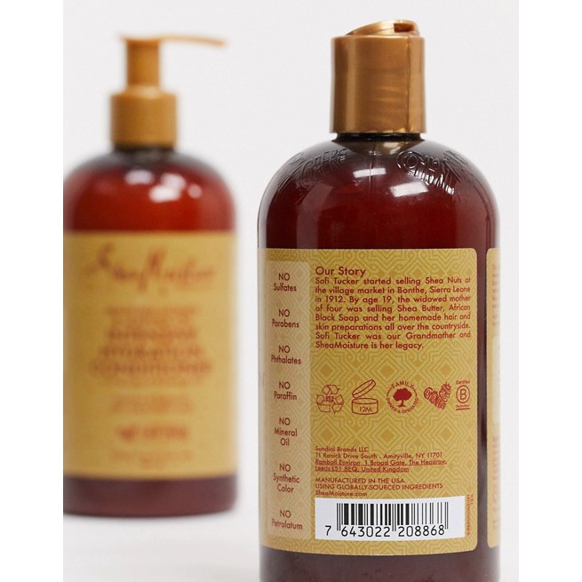 Dầu gội xả Shea Moisture Manuka Honey dành cho tóc khô xơ và hư tổn SheaMoisture