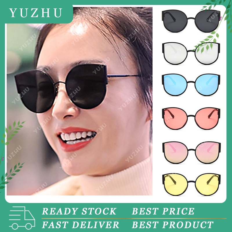 Kính Mát Mắt Mèo Chống Tia Uv Thời Trang Cho Nữ