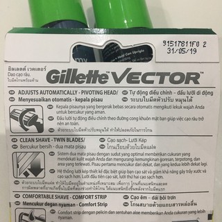 Dao cạo râu Gillette Mach 3 Lưỡi Cạo Cao Cấp( Tặng Kèm chai Bọt cạo râu 175g)