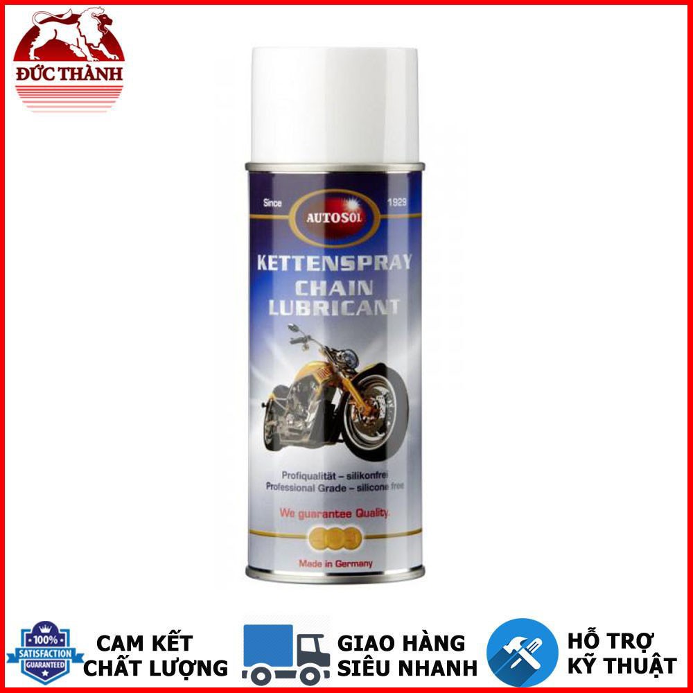 CHAI XỊT BÔI TRƠN SÊN CAO CẤP TỪ ĐỨC AUTOSOL CHAIN SPRAY LUBRICANT #1170 400ML