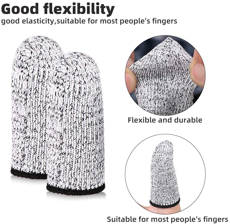 Bộ 2 Vỏ Bọc Bảo Vệ Ngón Tay Chống Mài Mòn Chống Trượt An Toàn Tái Sử Dụng Được