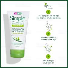 Sữa Rửa Mặt Simple Refreshing Facial Wash & Simple Moisturising Facial Wash