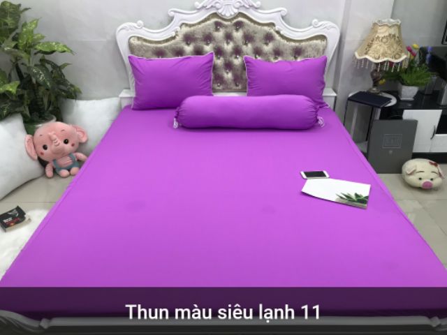 BỘ DRAP THUN SIÊU LẠNH BẢN CAO CẤP