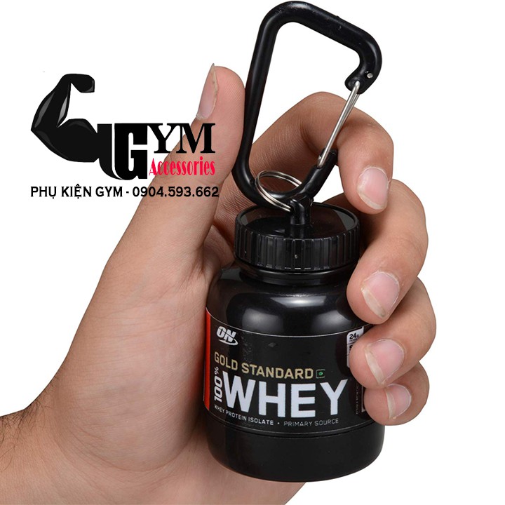 Hũ đựng bột hộp đựng whey mass Ishake Protein Funnel 200ml