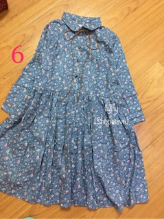 Váy babydoll hoa tiểu thư
