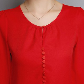 Áo voan công sở tay dài
