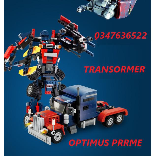 BỘ ĐỒ CHƠI XẾP HÌNH LEGO Transformer OPTIMUS PRIME - Lego Robot Biến Hình ( hàng sẵn )