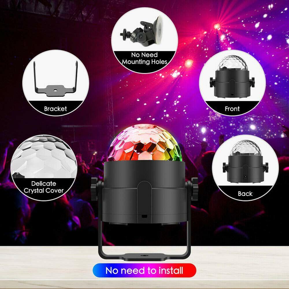 GOGOUP Đèn LED Disco Nhiều Màu Sắc
