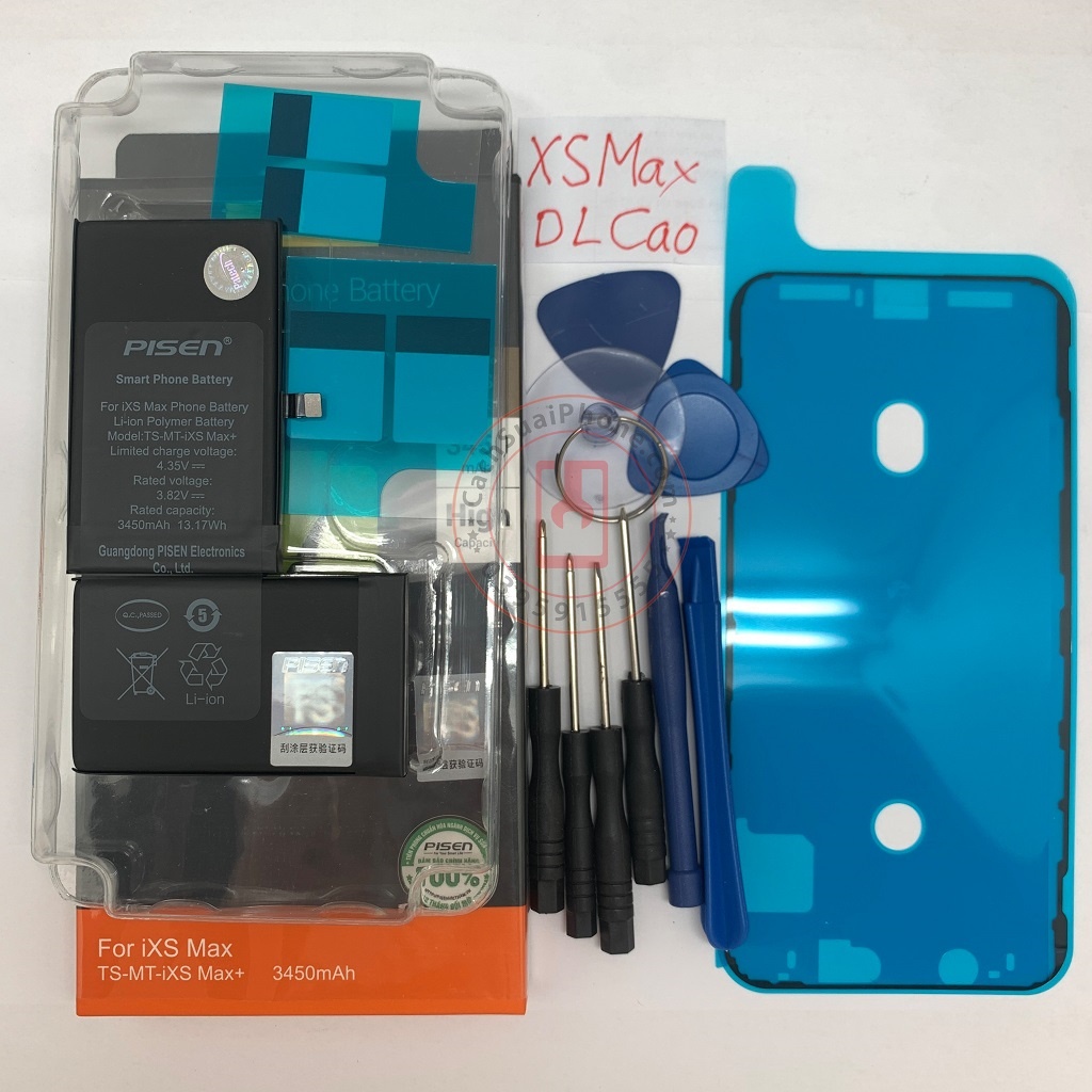 Pin Pisen tương thích cho điện thoại XS Max Táo