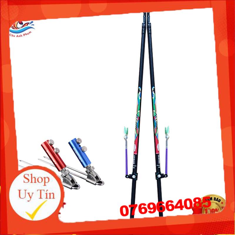 Chống cần câu đài Carbon gác cần câu đài cao cấp PKT-21 -Đ𝗢̂̀ 𝗖𝗔̂𝗨 𝟳𝟭𝟲