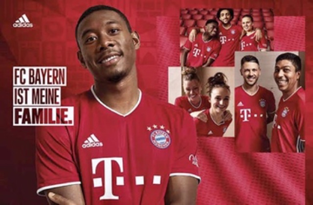 Áo Thi Đấu Das Bayern Munich Home 2020/21