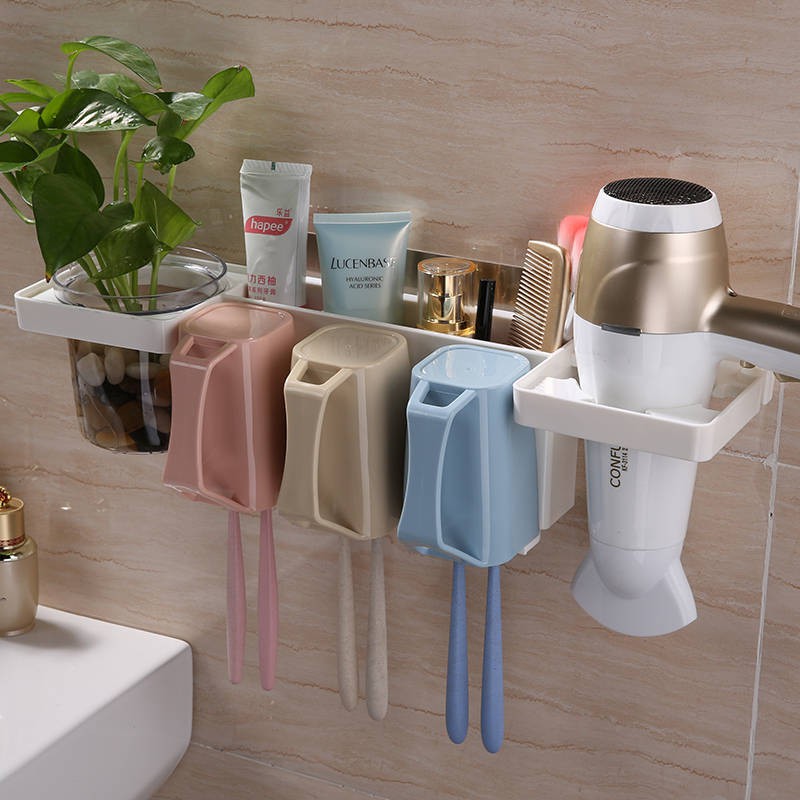 kệ lò vi sóngđời Giá đựng bàn chải đánh răng không thủng giá treo tường | BigBuy360 - bigbuy360.vn