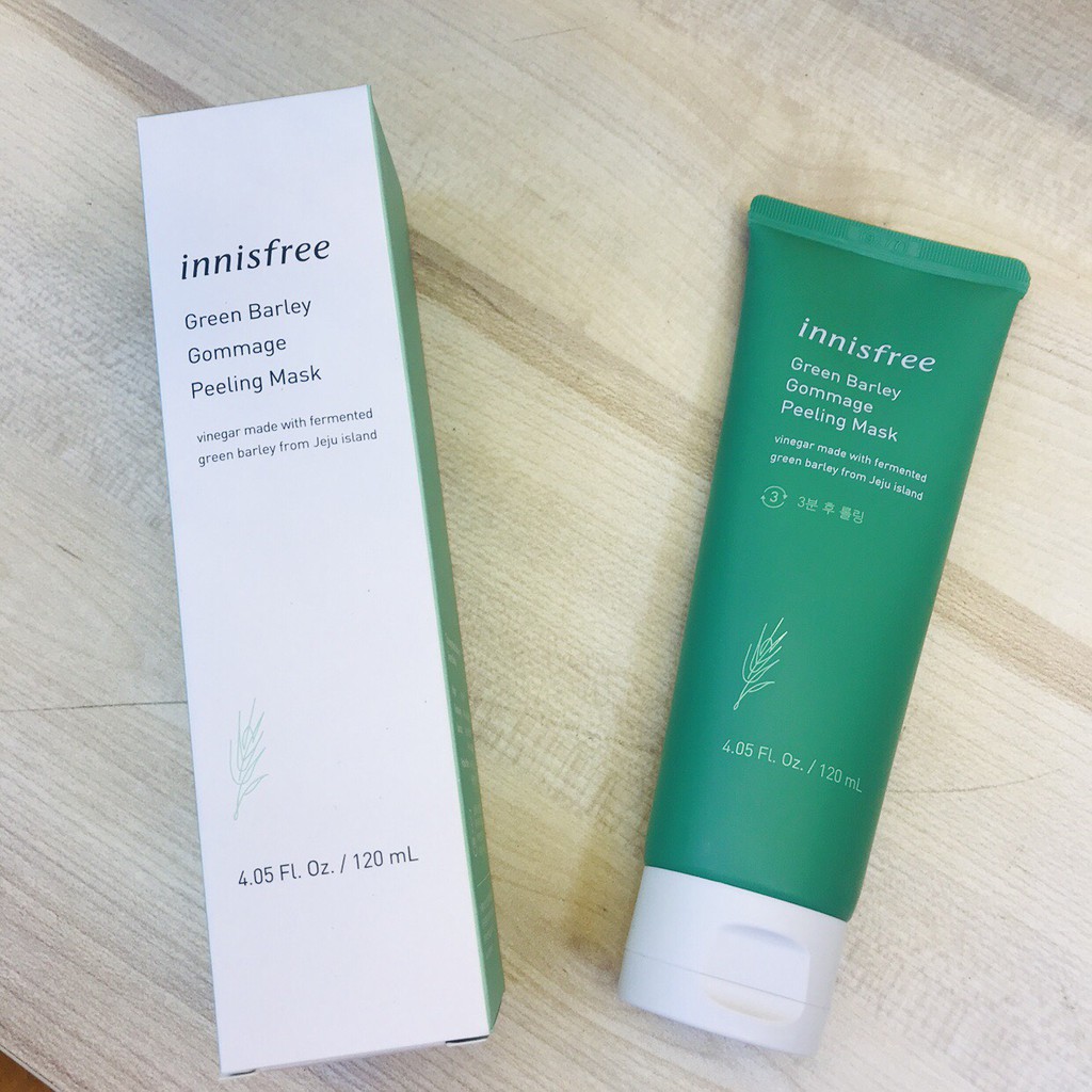 Tẩy Da Chết Innisfree Green Barley Gommage Peeling Mask 120ml