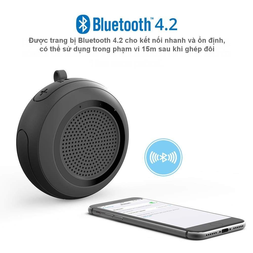 [Mã ELHACE giảm 4% đơn 300K] Loa Bluetooth 4.2 chống thấm nước Tronsmart Element Splash 7W TM-244773