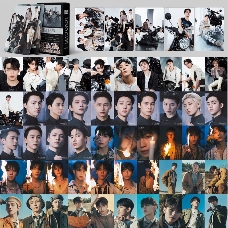 Linxx 55 chiếc thẻ ba chiều seventeen fml album lomo thẻ kpop photocard postcard sector 17, dòng daling
